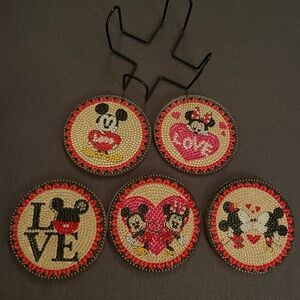 Ensemble de 5 sous-verres